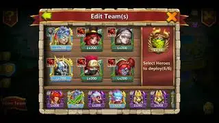 Castle Clash - Challenge A Warden Saint