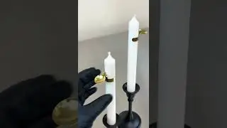 Candle Flame Magic: Watch the Flame Extinguish Itself!🕯✨ #Viral #ViralVideo #Shorts #Gadgets #Candle