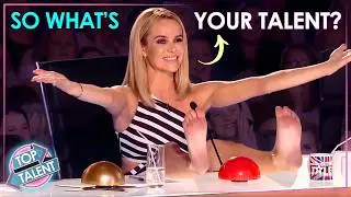 CRAZY‼️ Contestants with Unique FEET Talents