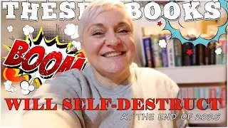 These books will self-destruct in 2025 💥💣 💥 #selfdestructingbooks