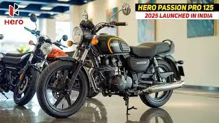 Hero Passion Pro 125cc Bike is here 2025 Model | Price & Features ? Hero 125cc Passion Pro Bike