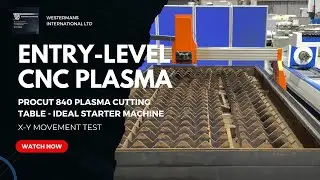 On-Site Movement Test - Procut CNC Plasma Cutting Bed