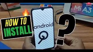 😍 How to Install Android 10 on Mi A3 ? Hindi