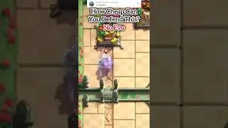 How Cheap Can You Defend This? #clashroyale #tiktoktrend  #supercell #backrooms