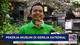 Kisah Wahidi Kerja di Gereja Katedral Selama 30 Tahun Lebih