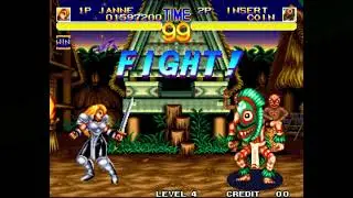 World Heroes 2 Janne Gameplay Full Game