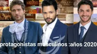 Lista de protagonistas masculinos de Televisa en la década de 2020.