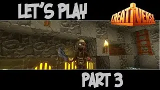 Let's play Creativerse - part 3: Обсидиан