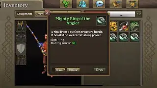 Celtic Heroes - Getting 30 Fishing Power Ring!