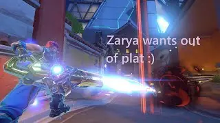WE'RE GAINING SR !! | Overwatch Stream Highlight (Zarya Gameplay)