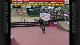 KIA X Games Asia Gold Medal Run: Dennis Enarson BMX Street