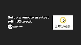 Figma Tutorial: Setup a remote usertest with Figma and UXtweak