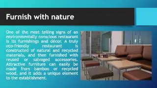 How to Choose the Best Eco Friendly Restaurant