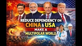 China vs USA? India & Europe Push a MULTIPOLAR WORLD | Global Power Shift Explained