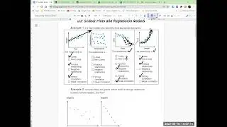 7.3 Scatter Plots and Regression Models