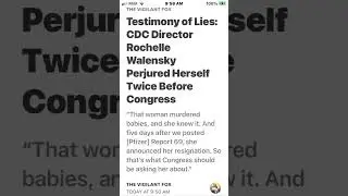Explosive Testimony: CDC Director Accused of Perjury! The Vigilant Fox Exposes Shocking Revelations