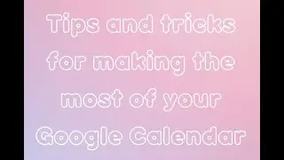 Personalize your Google Calendar with Cleo!