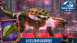 All New Legendary SCELIDOSAURUS Unlocked! ~ Jurassic World Alive