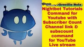 HOW TO ADD NIGHTBOT COMMAND YOUTUBE LINK WITH SUBSCRIBER COUNT...