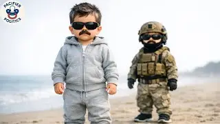 Baby Trump Arrests Maduro for the $25,000,000 Bounty Beach Chaos