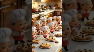 Mini chefs, major moves! #MiniChefs #CookieDance #KidsInTheKitchen