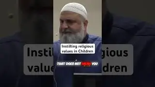Instilling religious values in Children #shorts #islam #muslim