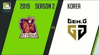 Meta Athena vs Gen.G esports (Part 2) | OWC 2019 Season 2: Korea