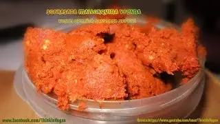 Sobrasada Mallorquina Vegana (Spanish Saussage Spread. Vegan)