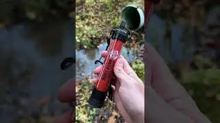 Пейте воду (почти) где угодно &mdash; фильтр для воды Survival Water Filter Strawberry
