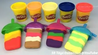 How to Make Play Doh Ice Pops with Molds Fun for Kids