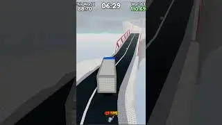 ❄️ CRAZY Roblox Snow Truck Adventure! IMPOSSIBLE Ice Roads 😱 | Ninja Roblox 69