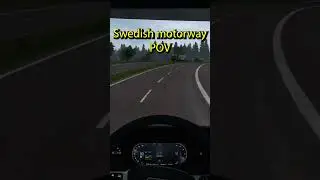 Motorway driving through the beautiful nature of Sweden | Euro Truck Simulator 2