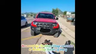 Ford Ranger recovered by SAPS before cross borders