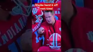 Cignetti got his button pressed!