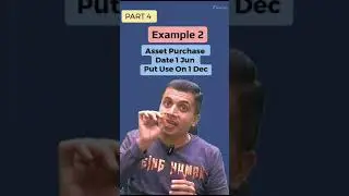 PGBP 1 Minute Refresher Series ⌛ Part 4 #Depreciation #pgbg #shorts