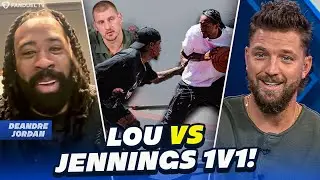 Lou Williams Shows Chandler & DeAndre His 1v1 vs Brandon Jennings!! Offseason Nikola Jokic Story!