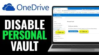 How To Disable Personal Vault in OneDrive 2025 (EASILY)