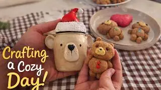 Cozy Sunday: Baking Bear Cookies 🍪 & Aesthetic Room Decor