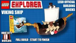 VOID CITY BUILDS: LEGO Explorer VIKING SHIP - Lego Explorer Magazine