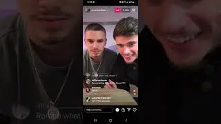 Romeo Beckham | Instagram Live | 4.2.24