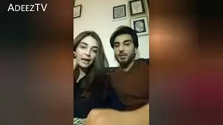 Maya Ali and Imran Abbas Live Chat at Facebook before Aiman and Muneeb's Engagement Ceremony
