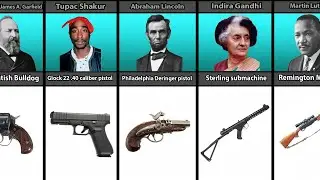 Famous People Who Were Killed By Guns