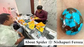 Original Spider Nishapuri Feroza | Rare Natural Stone | Full Details & Benefits #warisgems #gemstone