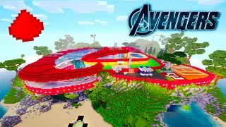 AVENGERS MANSION IN MINECRAFT! (w/ 40+ Command Block Creations)