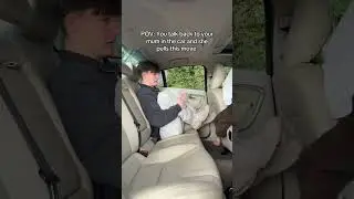 YOU TALK BACK TO YOUR MUM IN THE CAR #comedy #shorts #relatable