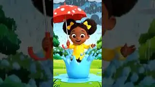 Barish Ka Pehla Splash ☔  Cute CGI Short#FunnyShorts