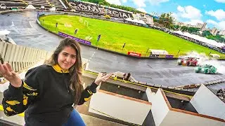 FOMOS PARA UM ESTADIO DE FUTEBOL COM A LOJA