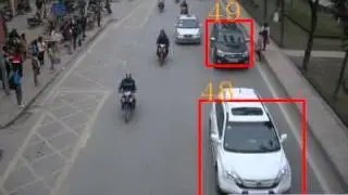 CoThinking Traffic Flow Video @Hanoi Vietnam City Center Incoming