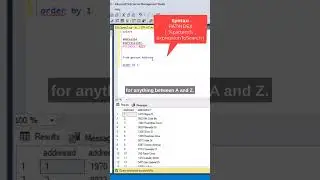 #SQL
