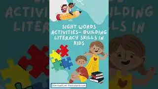 Sight Words Activities  Building Literacy Skills in Kids